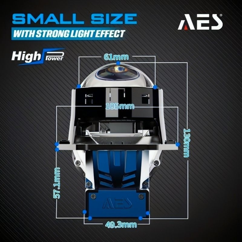 BILED PROJECTOR AES BI-LASER 3INCH