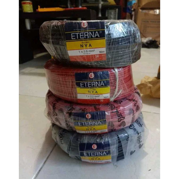 KABEL LISTRIK ETERNA NYA125 5MMITERKAWAT TUNGGAL SNI