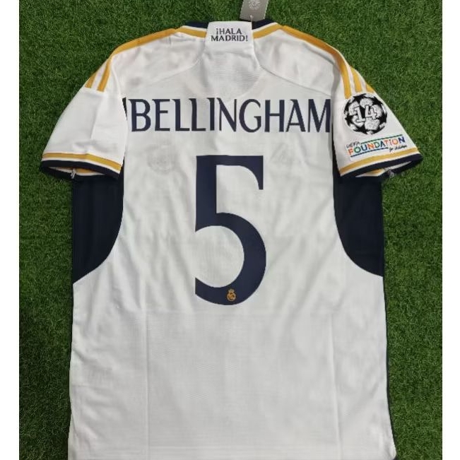Jersey MADRID HOME 2023/2024 Grade Ori + NAMESET + PATCH
