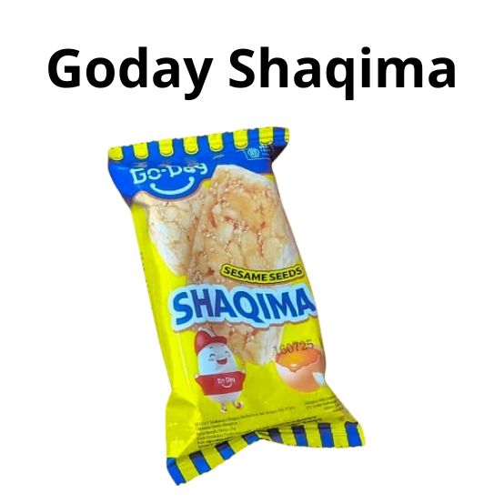 

1 Renceng Go-day Sesame Seeds Shaqima 28gr Goday Shaqima Cemilan Enak Makanan Ringan 28 gr