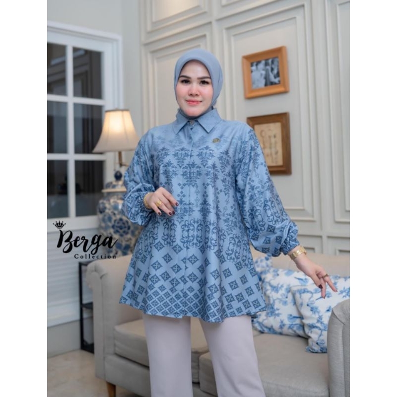 kemeja katun silk premium melin ori deska by berga