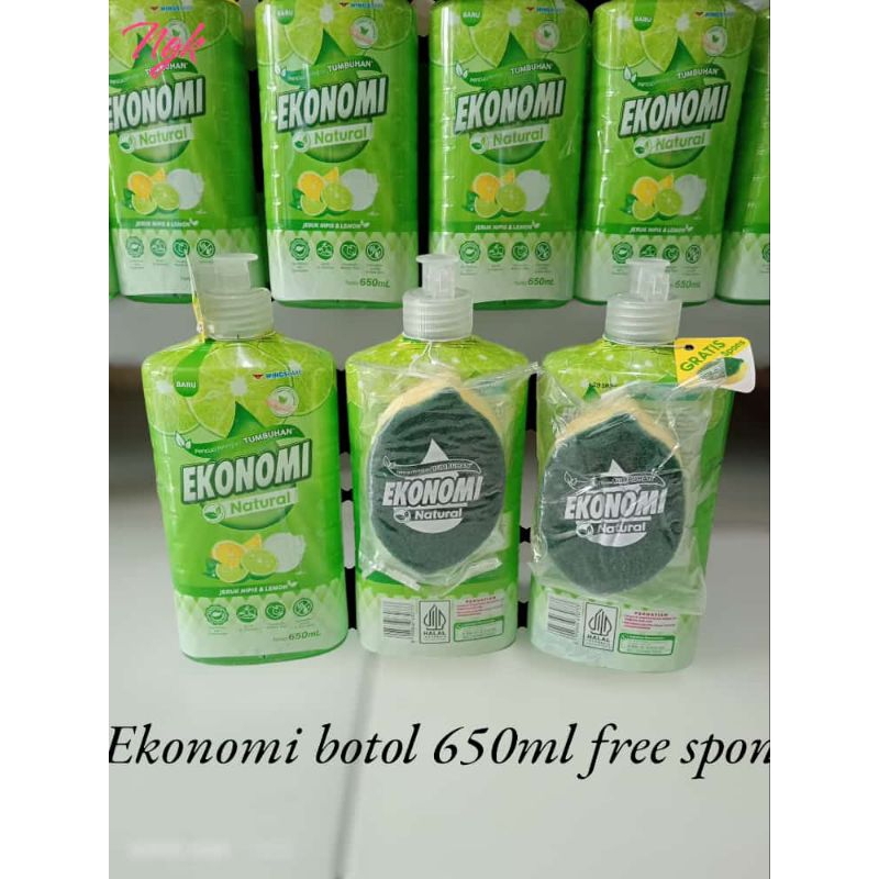 sabun cuci piring ekonomi free spons