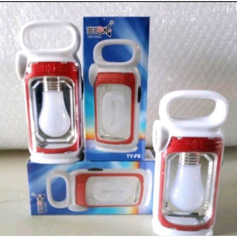 Lampu LED Senter Bohlam Emergency Tieyong TY-F8-1/Lampu LED Senter