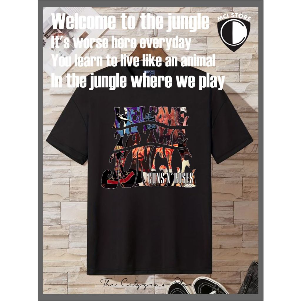 Kaos Guns n Roses Eps. 2 Pria/Wanita