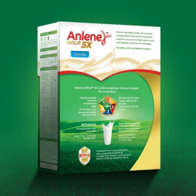 

RB Anlene Gold 5x Susu Bubuk Dewasa Vanila 850gr