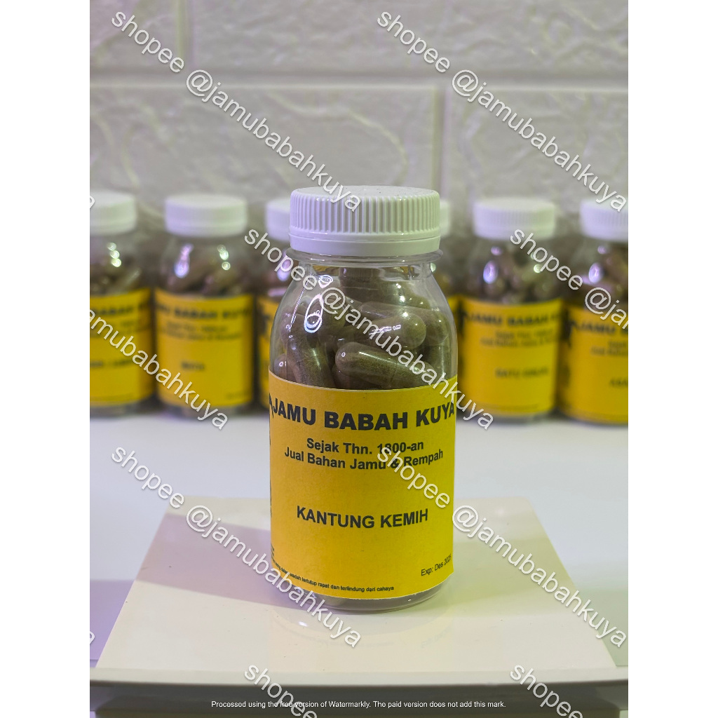

Jamu Babah Kuya Herbal untuk mengatasi Gangguan Kantung Kemih- Ramuan Tradisional 100% Herbal Murni