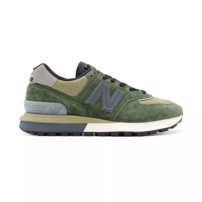 Sepatu Sneakers Stone Island X New Balance U 574 LGIL Legacy Dark Green - NB 574