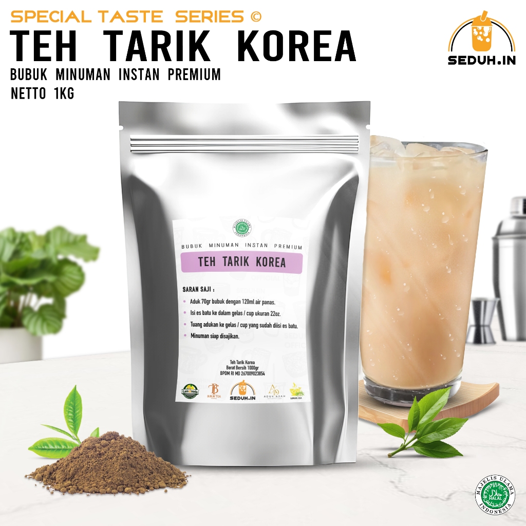 

Minuman Teh Tarik 1KG / Bubuk Minuman Premium