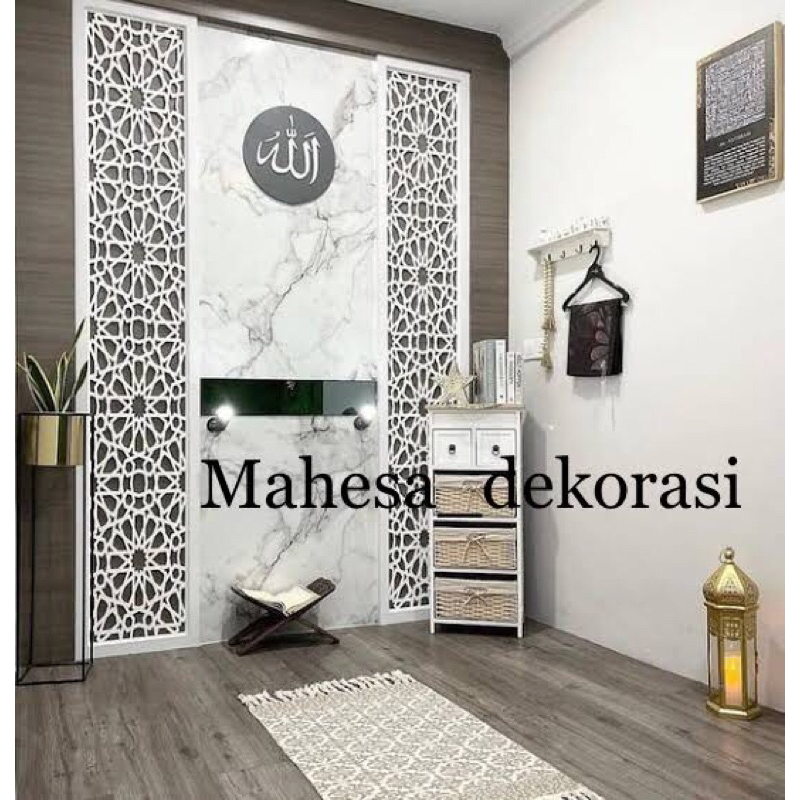 KRAWANGAN PVC BOARD / ORNAMEN PVC FOAM BOARD uk 40cmx260cm TEBAL 12 mm