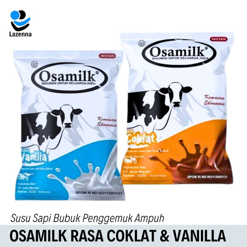 

OSAMILK Susu Plus Penggemuk Ampuh Terbukti 500 & 300 gram