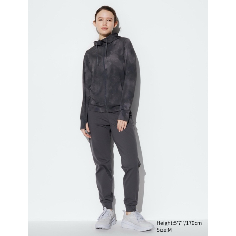 WOMEN AIRism Jaket Mesh Hoodie UNIQLO 050