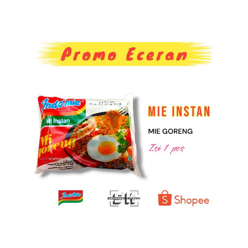 

Indomie Mie Instan rasa Mie Goreng