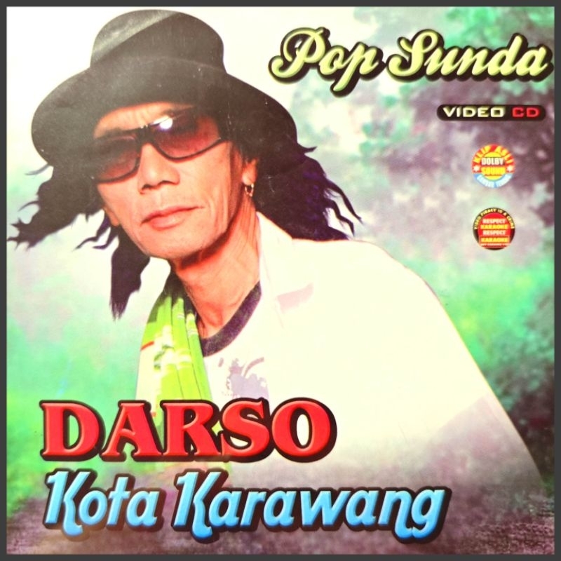 Kaset VCD Musik 12 Lagu Pop Sunda Darso Album Terpopuler