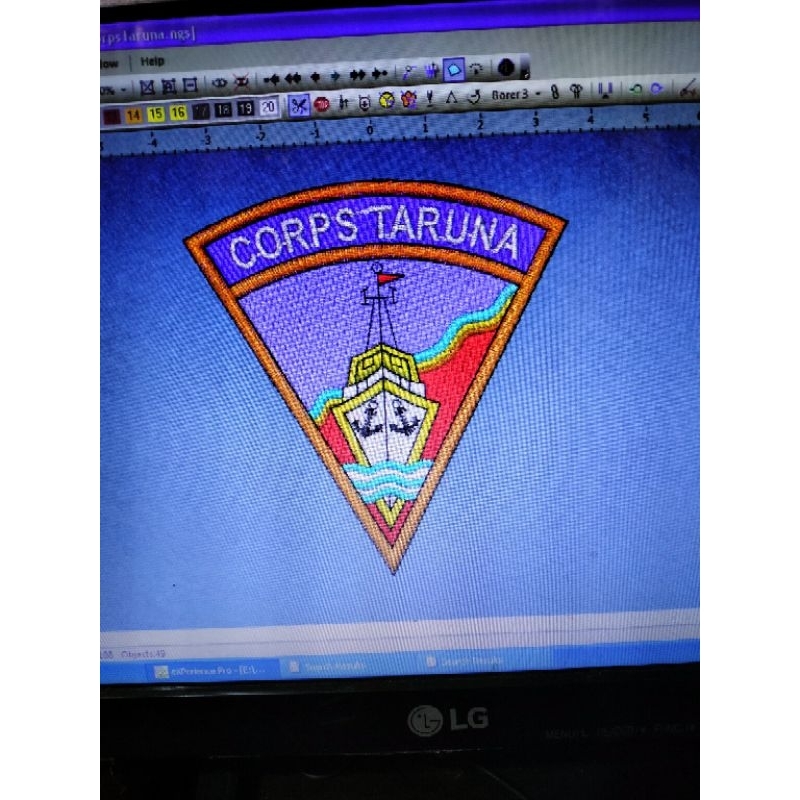 bordir corps taruna