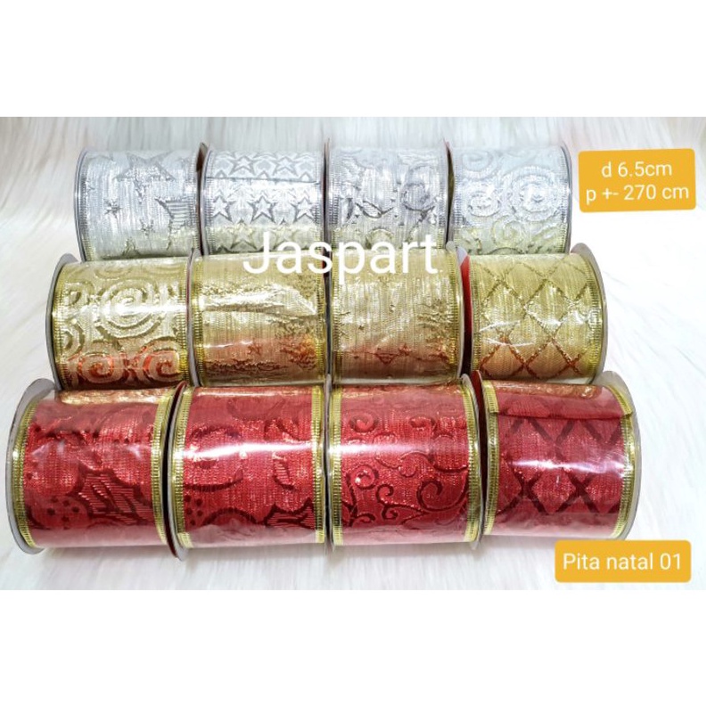 

Diskon Sekarang PITA GLITTER NATAL PINGGIR KAWAT PITA PARCEL PITA CHRISTMAS PITA HIASAN CANTIK LEBAR BESAR 65 CM