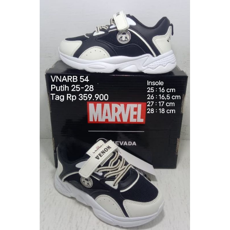 (Size 25-30) VNARB/SPDSPA/SPA SEPATU ANAK NEVADA MARVEL SPIDERMAN ORIGINAL