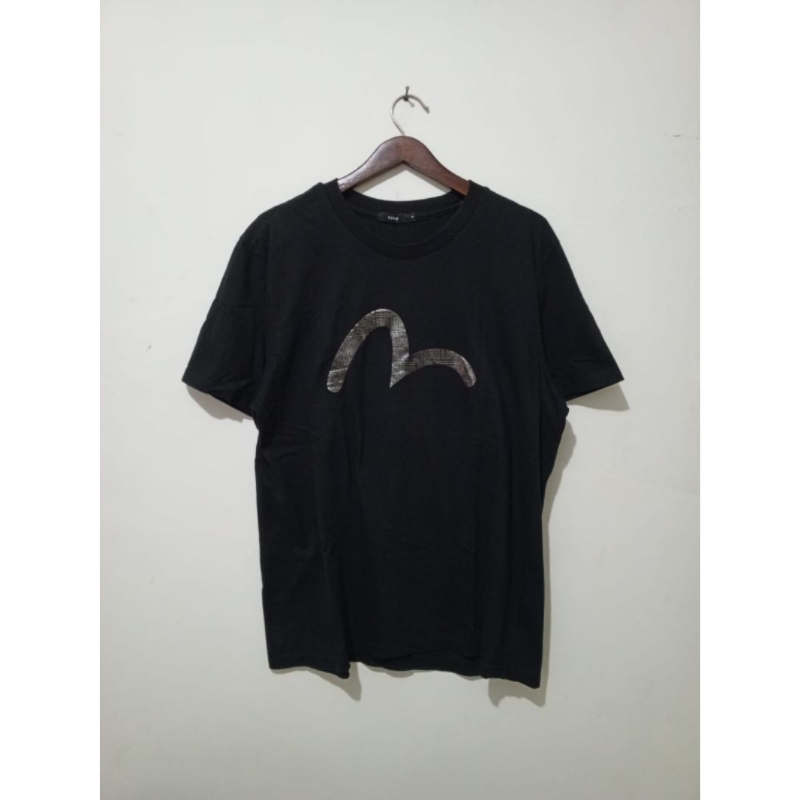 Evisu tshirt big logo kaos
