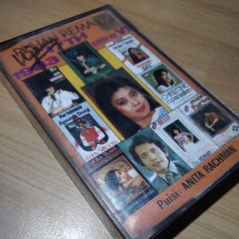 kaset pita full box ORIGINAL' PILIHAN REMAJA 17 TTH 1983"