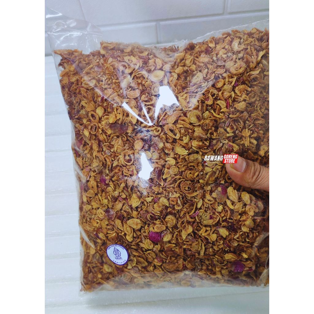 

RB Bawang Goreng Brebes Premium Renyah Gurih 500 gram harga termurah free packing cod