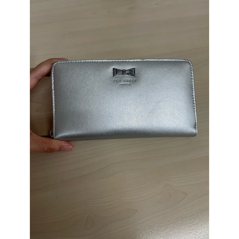 Silver long wallet - Ted Baker