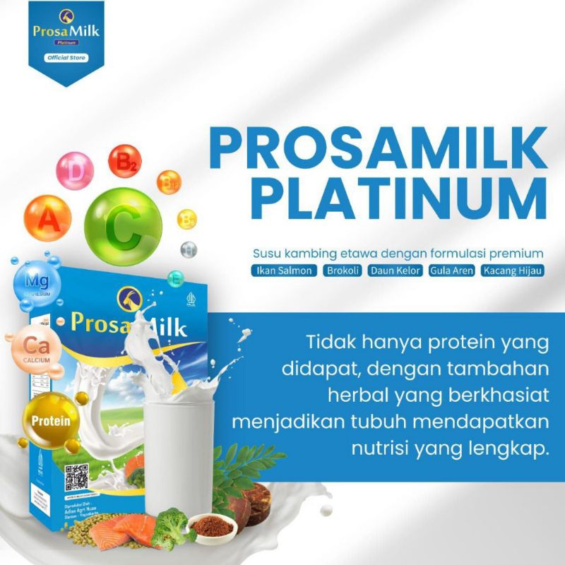 

Prosamilk 200gr susu nutrisi gemuk badan