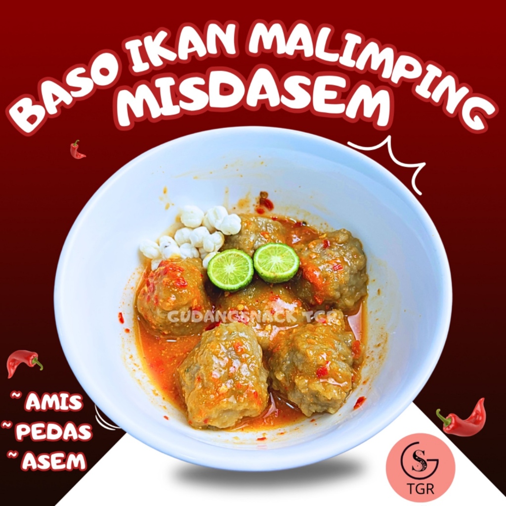 

Baso Ikan Malingping Sambal Misdasem (Amis Lada Asem) Kuah Kental