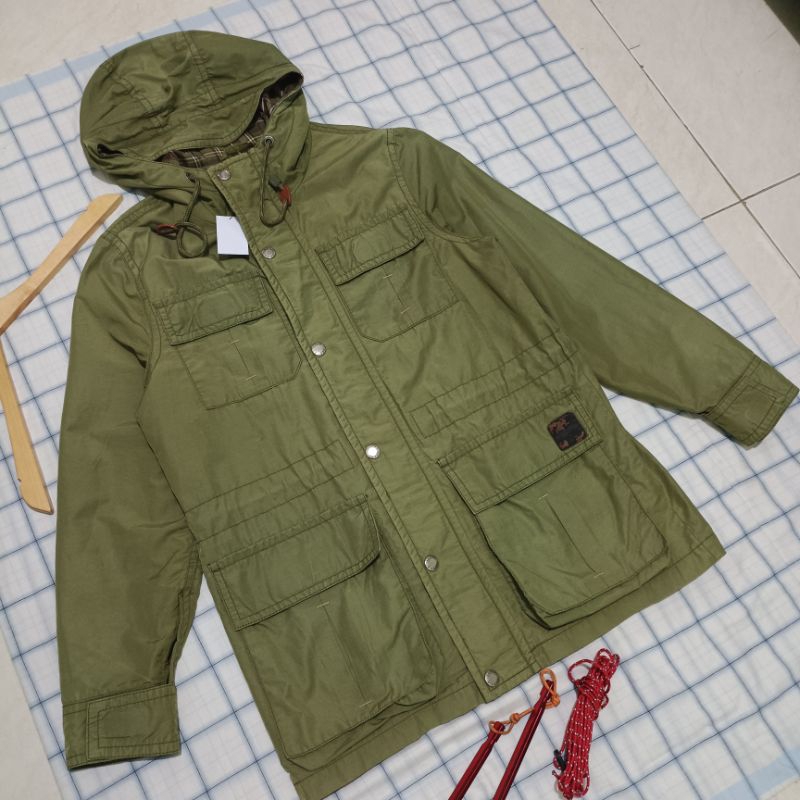 teenie weenie mountain parka vintage army