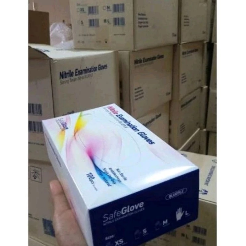 SAFEGLOVE SARUNG TANGAN NITRILE