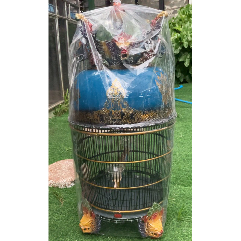Sangkar Burung perkutut hias anggungan fiber awet