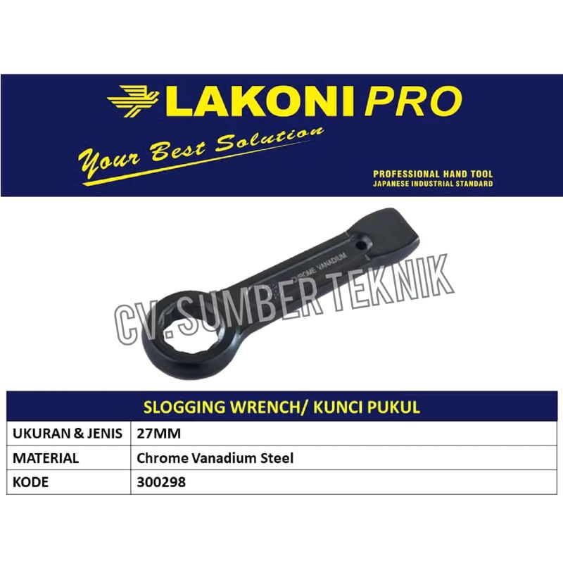 Lakoni Pro Lakoni Pro Slocking Wrance (kunci pukul) 27 MM