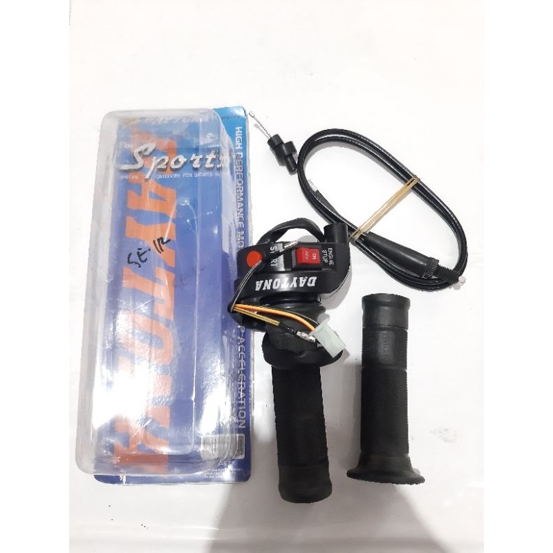 Gas Kontan Gas Spontan 2 Tombol Engine Stop+Stater Original 100% Daytona