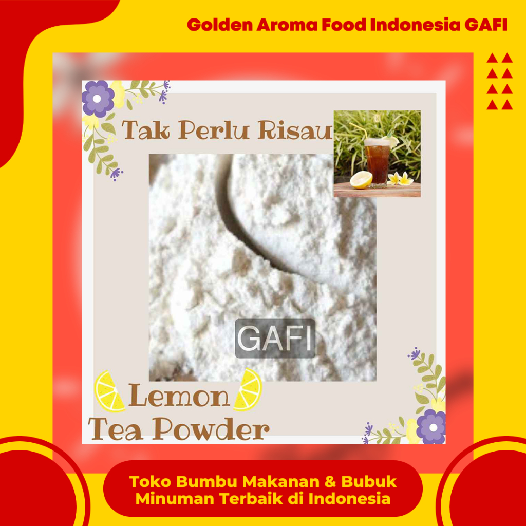 

Bubuk Teh Lemon Tea Powder 1 Kg Serbuk Teh Lemon Tea Powder 1Kg Enak Murah Sehat Terbaik Golden