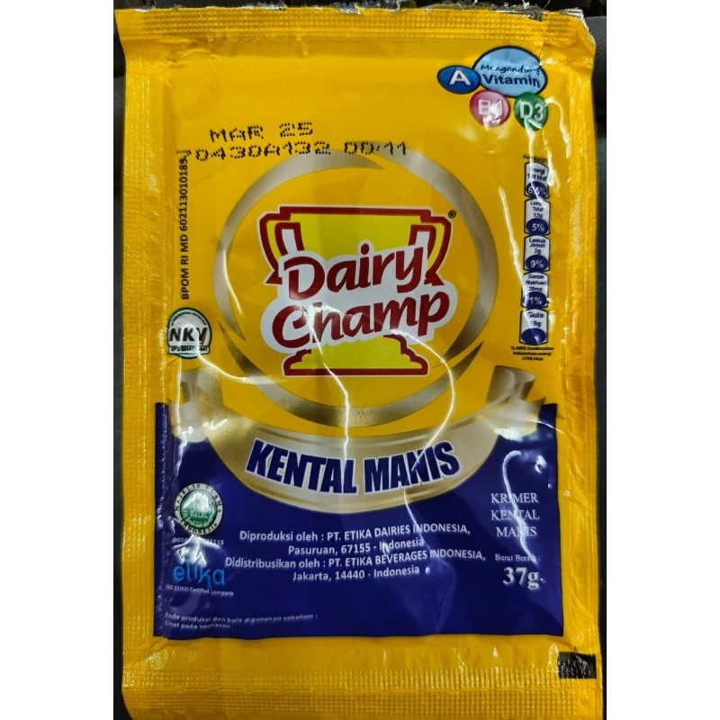 

Dairy Champ sachet