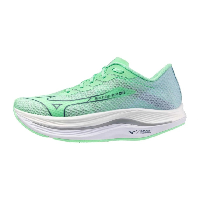 Starting Lane MIZUNO Wmns Wave Rebellion Flash 2 Neo Mint