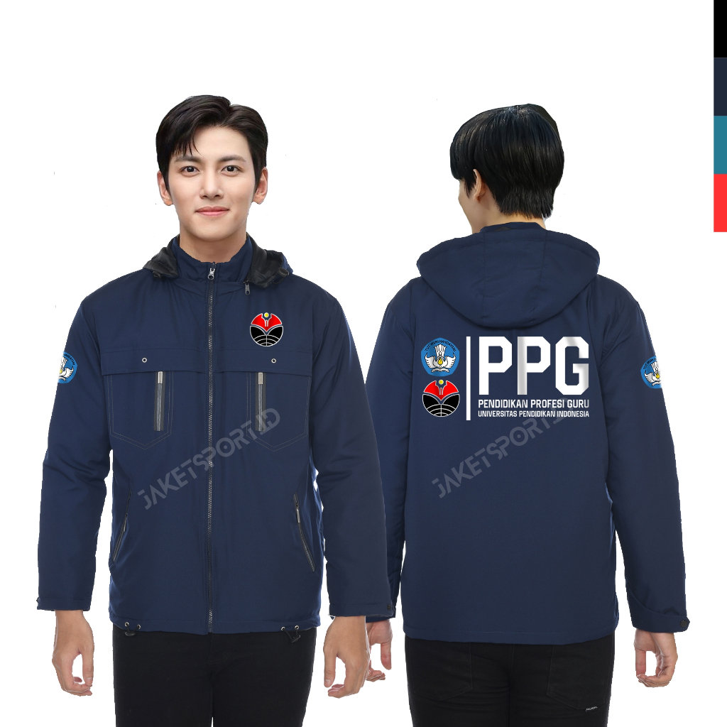 JAKET CUSTOM PPG CLIMBER BISA GANTI UNIV KAMU BEBAS GRATIS NAMA PARASUT PREMIUM UNESA UPI UNM