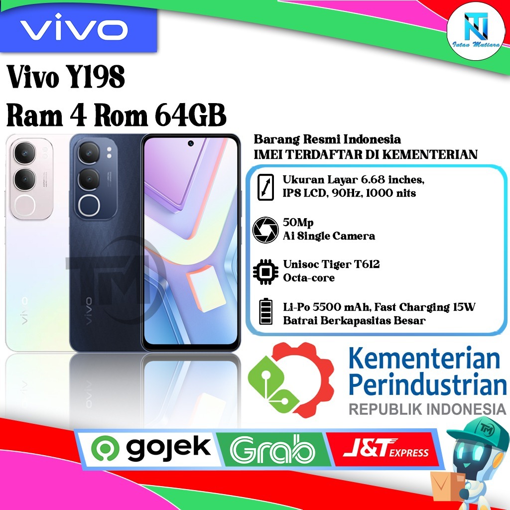 Vivo Y19S Ram 4/64GB | Ram 4/128GB | 6/128GB