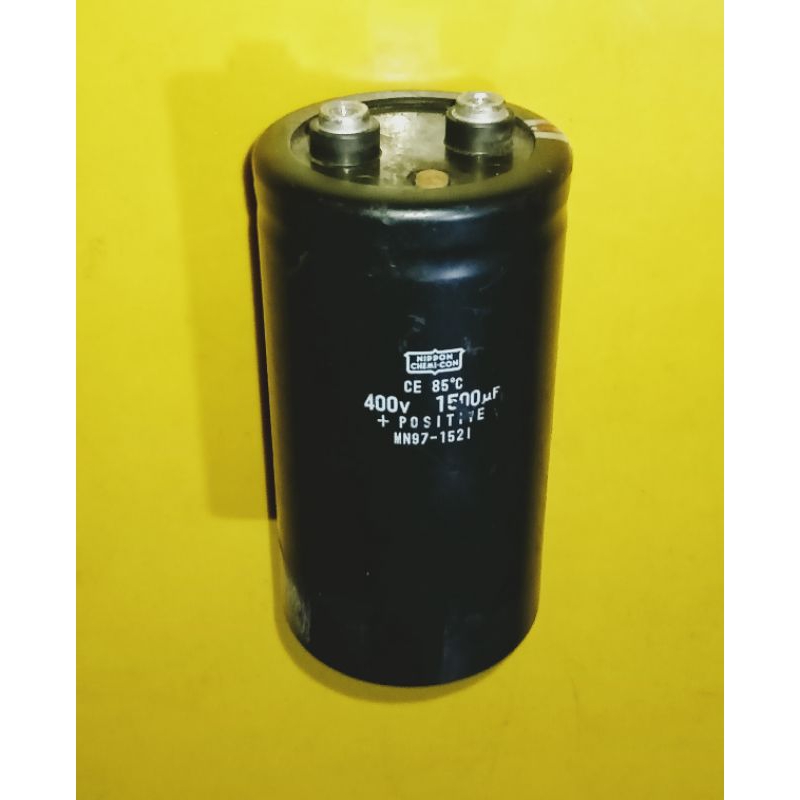 elco 1500uf 400v T 9.5/10cm D 5cm bekas