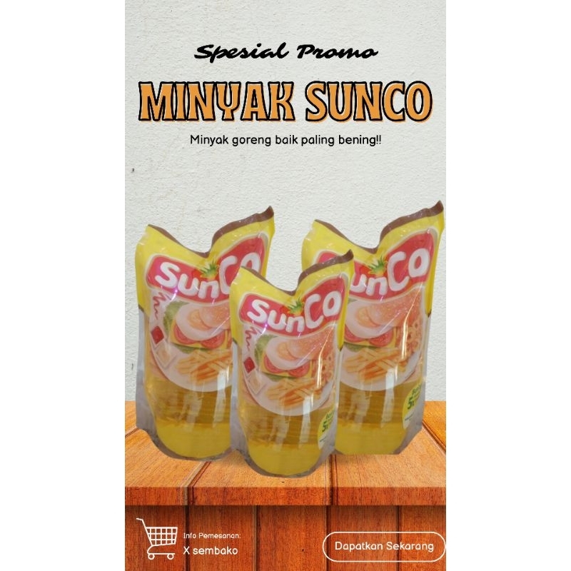 

minyak goreng sunco 2 liter murni