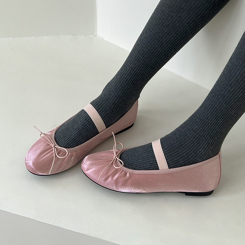 SAPPUN Kayla Satin Maryjane Flat Shoes 1cm