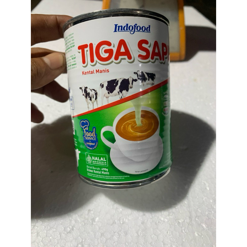

susu Tiga sapi 490 gram