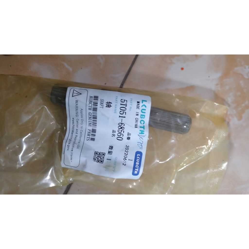 Mesin Kubota Combine Harvester,SHAFT,DC70