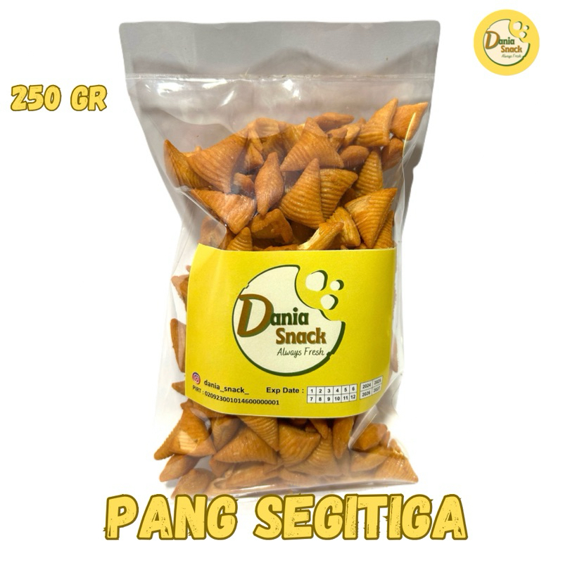 

SNACK/CAMILAN PANG SEGITIGA GURIH RENYAH [250 gr]