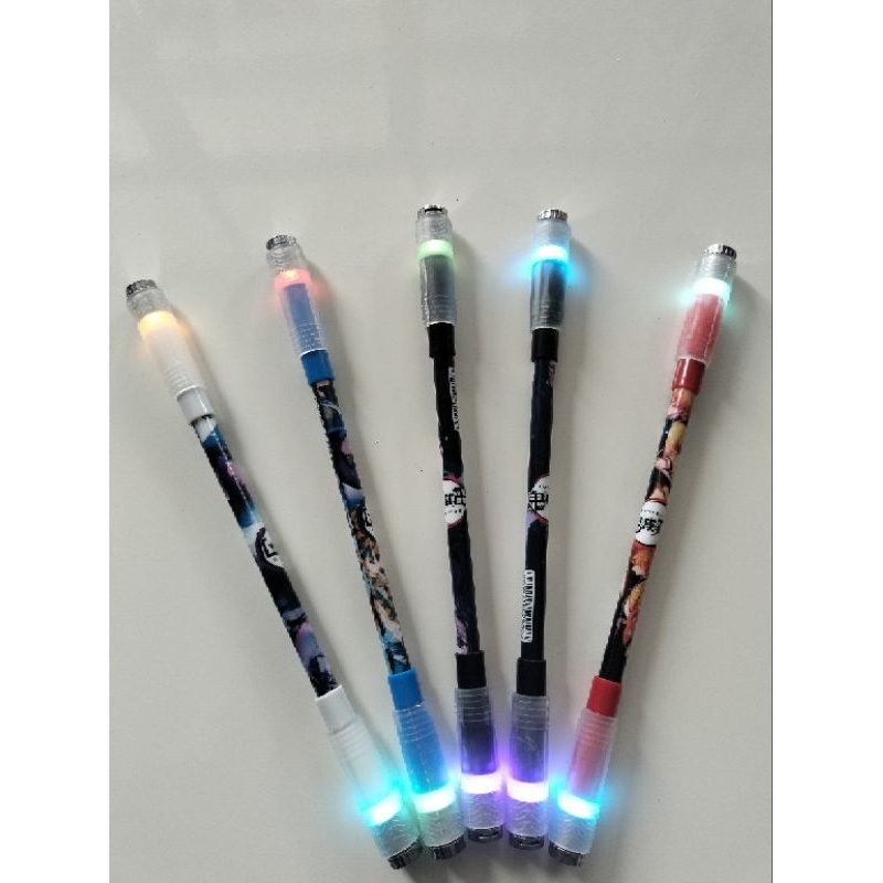 

GEL PEN / PENA GEL /PULPEN GEL SPINNER ATAS BAWAH LAMPU