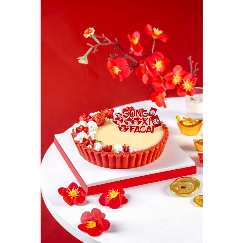

CNY2025/Red Velvet Pie Spesial CNY/Kue Imlek/Hampers/Parcel