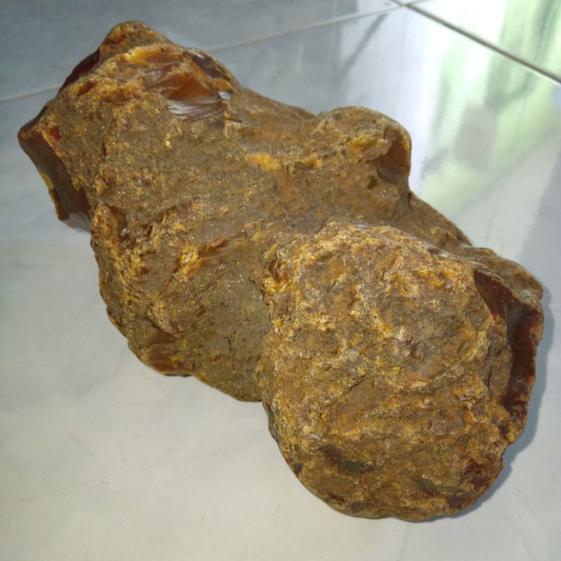 Natural Bahan Batu Cempaka Madu Kristal Jumbo Asli Sumatera