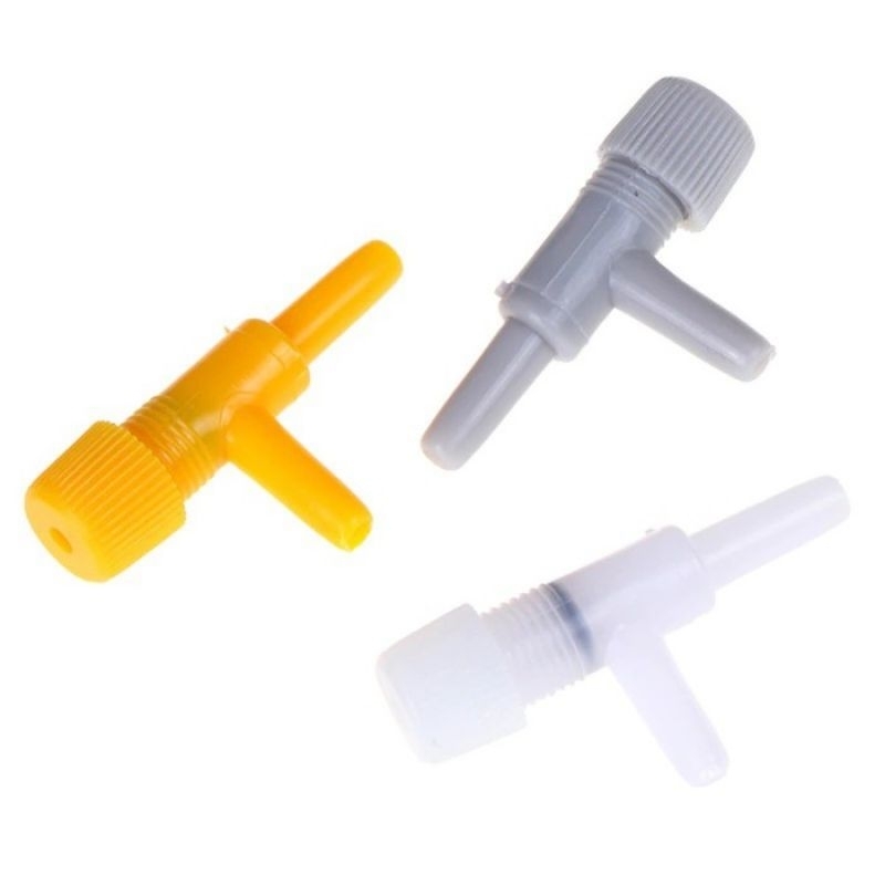 keran udara aerator aquarium 2 lubang