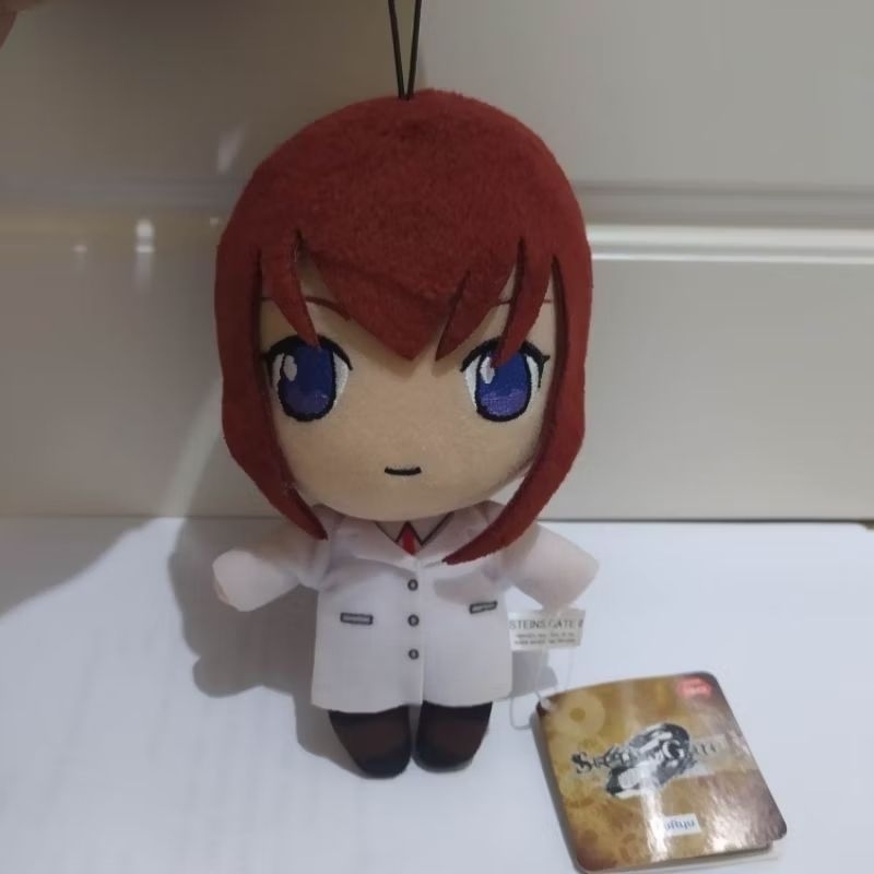 Steins Gate Makise Kirisu Shiina Mayuri Original Plushie Furyu New Tag