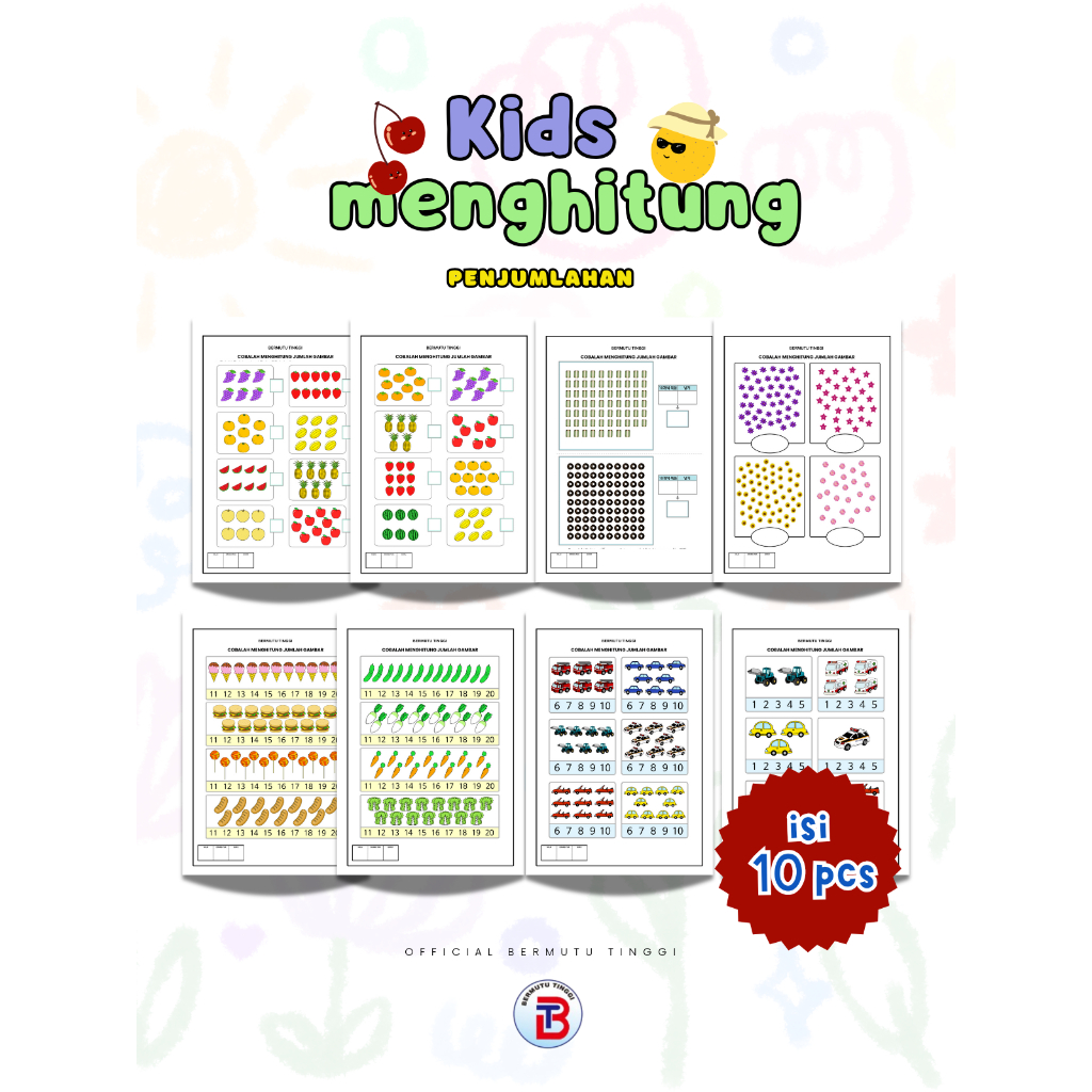 

Lembar Penjumlahan Anak Isi 10 Lembar - Bermutu Tinggi