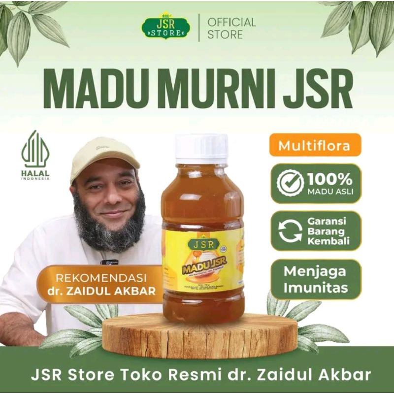 

Madu JSR dr. Zaidul Akbar madu multiflora (760 g) madu untuk kesehatan