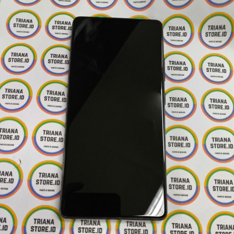LCD fullset frame samsung S10 lite SM-G770 super amoled original cabutan sein